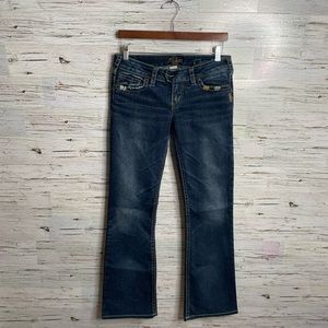 Silver jeans bootcut Tuesday size 28x31 1/2